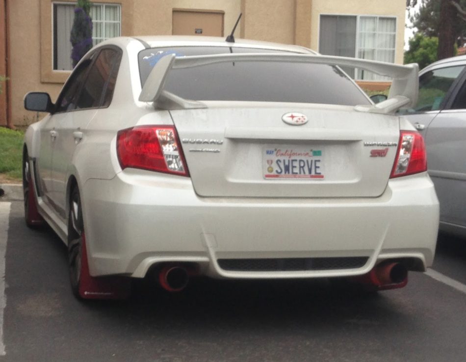 personalized license plate